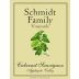 Schmidt Family Vineyards Cabernet Sauvignon 2011 Front Label