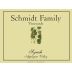 Schmidt Family Vineyards Syrah 2011 Front Label