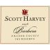 Scott Harvey J and S Reserve Barbera 2008 Front Label