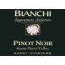 Bianchi Vineyards Garey Vineyards Signature Selection Pinot Noir 2010 Front Label