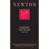 Newton Unfiltered Cabernet Sauvignon 2000 Front Label