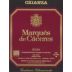 Marques de Caceres Rioja Crianza 1999 Front Label