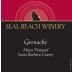 Seal Beach Winery Alisos Vineyard Grenache 2012 Front Label