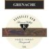 Kurtz Family Vineyards Boundary Row Grenache 2001 Front Label