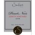 Seufert Winery Zenith Vineyard Pinot Noir 2009 Front Label