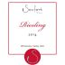 Seufert Winery Riesling 2014 Front Label