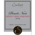 Seufert Winery Bishop Creek Vineyard Pinot Noir 2009 Front Label