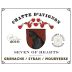Seven of Hearts Chatte dAvignon Grenache Syrah Mourvedre 2010 Front Label
