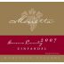 Marietta Cellars Zinfandel 2007 Front Label