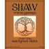 Shaw Vineyard Sauvignon Blanc 2007 Front Label