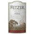 Fetzer Valley Oaks Syrah 2000 Front Label