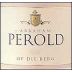 Perold Shiraz 1996 Front Label
