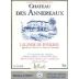 Chateau des Annereaux 2000 Front Label