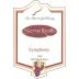 Sierra Knolls Vineyards & Winery Symphony White 2014 Front Label