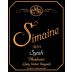 Simaine Cellars Larry Venturi Syrah 2011 Front Label