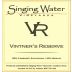 Singing Water Vineyards Vintner's Reserve 2011 Front Label