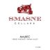 Smasne Cellars Malbec 2012 Front Label