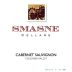 Smasne Cellars Cabernet Sauvignon 2012 Front Label