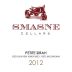 Smasne Cellars Heaven Vineyard Petite Sirah 2012 Front Label