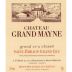 Chateau Grand Mayne 2000 Front Label