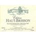 Chateau Haut-Brisson 2000 Front Label