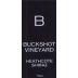 Buckshot Shiraz 2000 Front Label