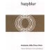 Hazyblur Pinot Noir 2001 Front Label
