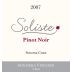 Soliste Cellars Sonatera Vineyard T Block Pinot Noir 2007 Front Label