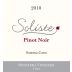 Soliste Cellars Sonatera Vineyard T Block Pinot Noir 2010 Front Label