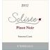 Soliste Cellars L Esperance Pinot Noir 2012 Front Label