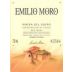 Emilio Moro Ribera del Duero 2000 Front Label