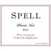 Spell Estate Weir Pinot Noir 2011 Front Label