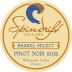 Spindrift Cellars Barrel Select Pinot Noir 2012 Front Label