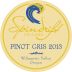 Spindrift Cellars Pinot Gris 2013 Front Label