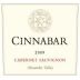 Cinnabar Cabernet Sauvignon 2009 Front Label