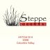 Steppe Cellars Artemisia 2008 Front Label
