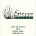 Steppe Cellars Dry Riesling 2012 Front Label