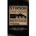 Stinson Vineyards Meritage 2013 Front Label