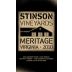 Stinson Vineyards Meritage 2010 Front Label