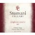 Stomani Cellars Sangiovese Reserva 2007 Front Label