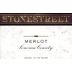 Stonestreet Alexander Valley Merlot 2000 Front Label