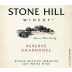 Stone Hill Winery Reserve Chardonel 2013 Front Label