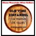 Stone Mountain Wine Cellars Old Vine Zinfandel 2013 Front Label