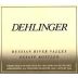 Dehlinger Estate Chardonnay 2000 Front Label