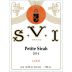 Sunland Vintage Winery Petite Sirah 2014 Front Label