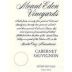 Mount Eden Vineyards Estate Cabernet Sauvignon 2000 Front Label