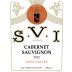 Sunland Vintage Winery Cabernet Sauvignon 2012 Front Label