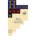 Hanna Merlot 2000 Front Label