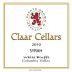 Claar Cellars White Bluffs Vineyard Syrah 2010 Front Label