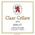 Claar Cellars White Bluffs Merlot 2010 Front Label